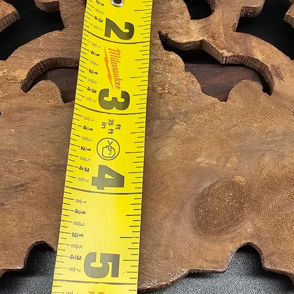Rare Antique German Black Forest Carved Wood foldable‎ Pipe Rack Wall Mount
